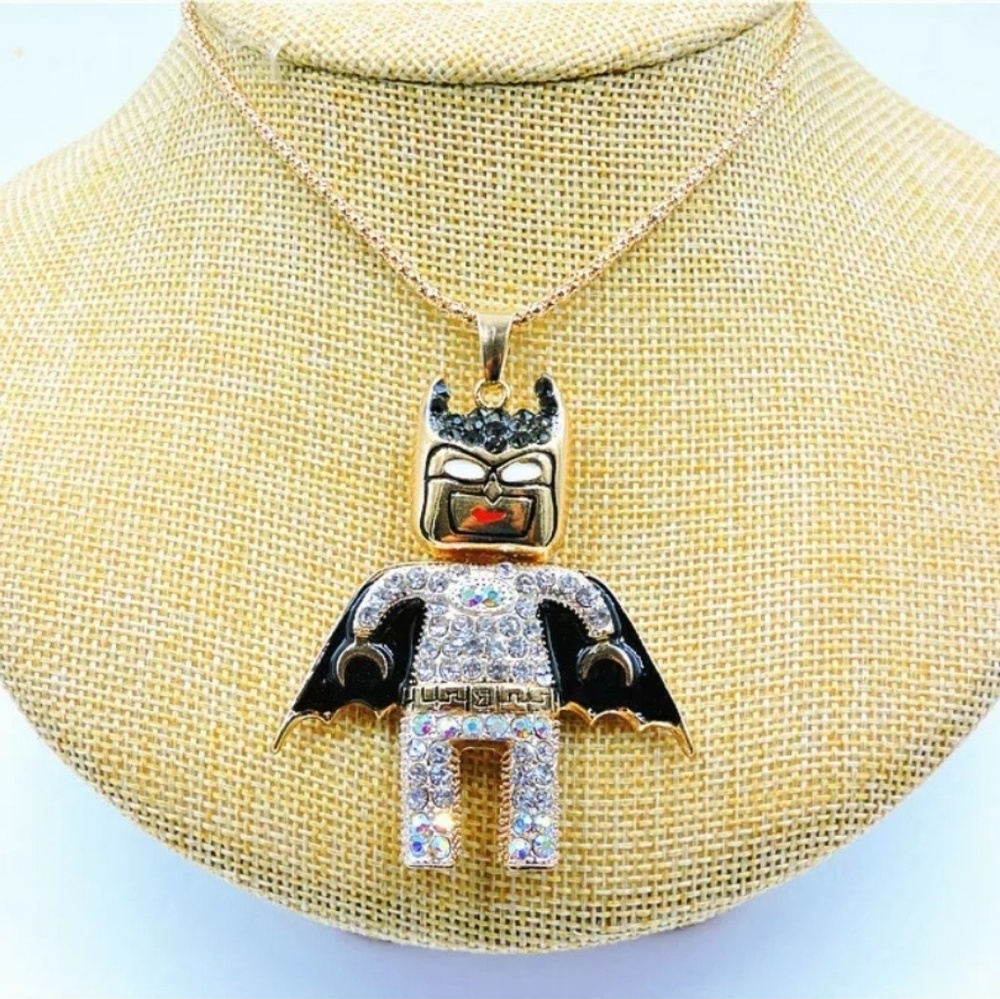 Betsey Johnson Batgirl Necklace